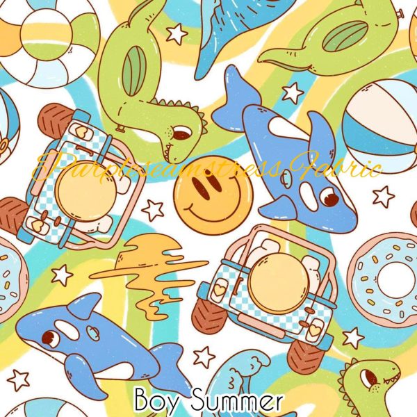 Boy Summer Purpleseamstress Fabric