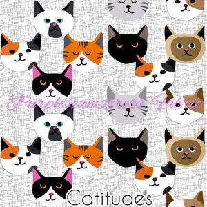 Catitudes - Fabric