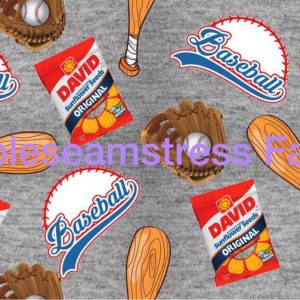 Take Me Out to the Ballgame Baseball - Fabric