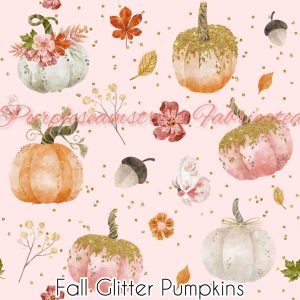 Fall Glitter Pumpkins