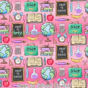 Back to School on Pink