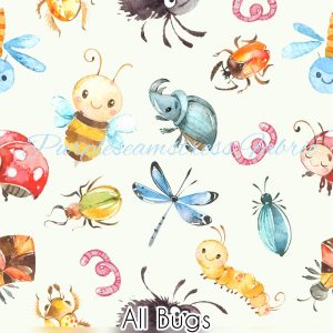 All Bugs - Fabric