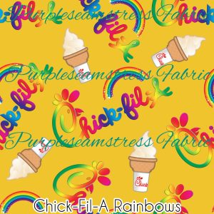 Chick-fil-A Rainbows