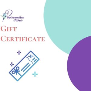 Gift Certificate - Fabric