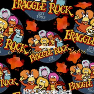 1983 Fraggle Rock Cotton Lycra