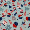 "4th of July Party" Cotton/Lycra