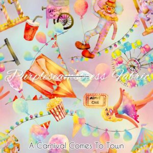 A Carnival Come To Town Cotton Lycra