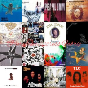 Album Covers Cotton Lycra