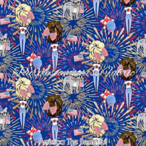 America The Beautiful Cotton Lycra