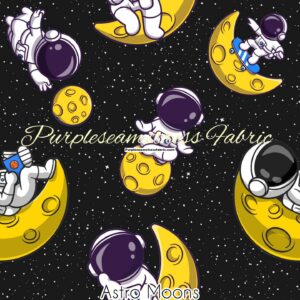 Astro Moons Cotton Lycra