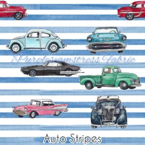 Auto Stripes Cotton Lycra