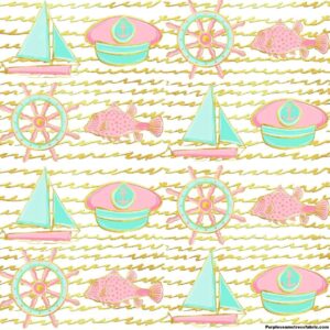 Aye, Aye, Captain! Cotton Lycra