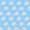 Baby Blue Sea Turtles Cotton Lycra