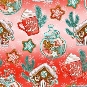 Baby It's Cold Outside Cotton Lycra