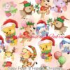 Baby Pooh & Friends Christmas Cotton Lycra