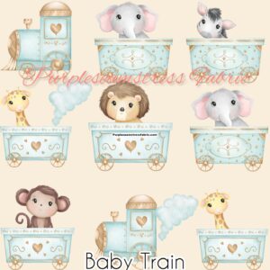 Baby Train Cotton Lycra