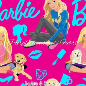 Barbie & Her Pups Cotton Lycra