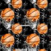 Basketball Splash Cotton Lycra