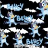 Batty Bluey Cotton Lycra