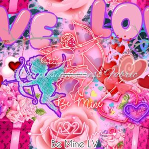 Be Mine LV Cotton Lycra