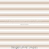 Beige/White Stripes Cotton Lycra