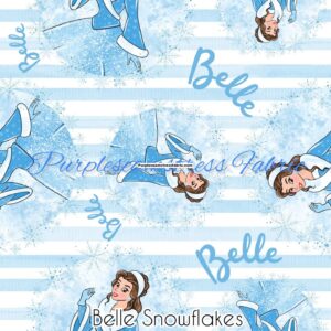 Belle Snowflakes Cotton Lycra