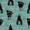 Bigfoot Forest Cotton Lycra