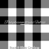 Black & White Gingham Cotton Lycra