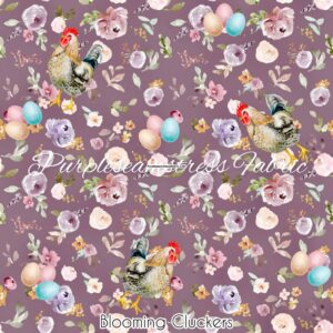 Blooming Cluckers Cotton Lycra