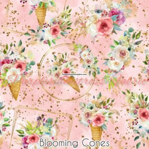 Blooming Cones Cotton Lycra