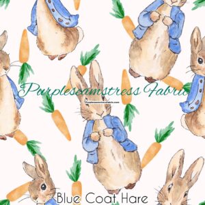 Blue Coat Hare Cotton Lycra
