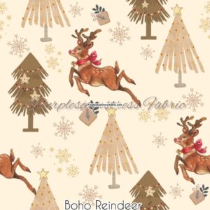 Boho Reindeer Cotton Lycra
