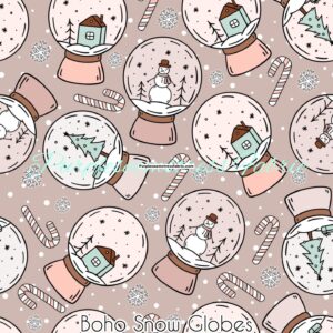 Boho Snowglobes Cotton Lycra