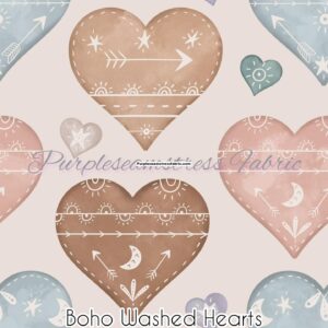 Boho Washed Hearts Cotton Lycra