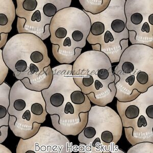Boney Head Skulls Cotton Lycra
