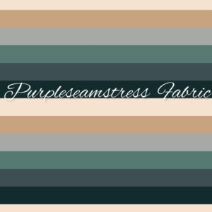 Striped Bear Stripes Cotton Lycra