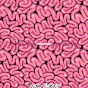 Brain Waves Cotton Lycra