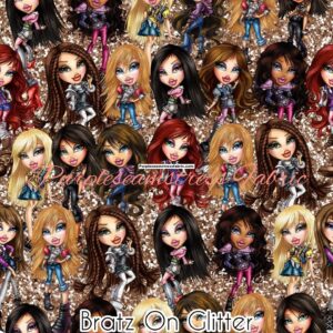 Bratz on Glitter Cotton Lycra