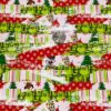 Grinch Brushstrokes Cotton Lycra