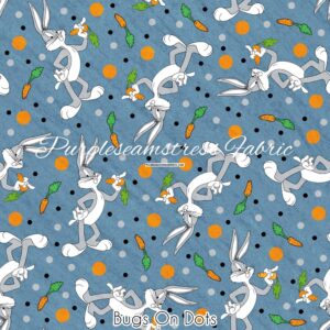 Bugs On Dots Cotton Lycra