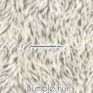 Bumble White Fur Cotton Lycra