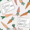 Bunny Bait Carrots Cotton Lycra