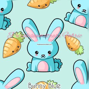 Bunny Blue Cotton Lycra