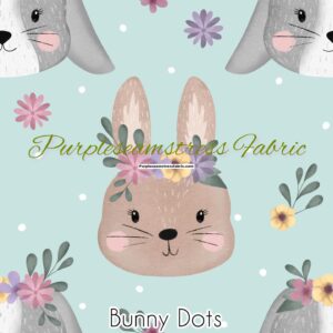 Bunny Dots Cotton Lycra