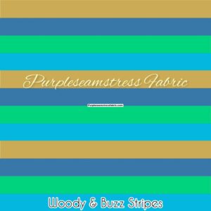 Buzz & Woody Stripes Cotton Lycra