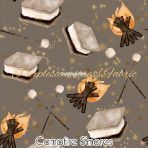 Campfire Smores Cotton Lycra