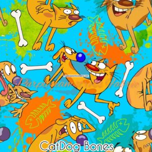 Cat Dog Bones Cotton Lycra