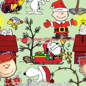 Charlie Brown’s Christmas Tree Cotton Lycra
