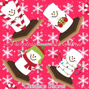 Christmas Smores Cotton Lycra