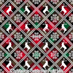 Christmas Sweater Fair Isle Cotton Lycra